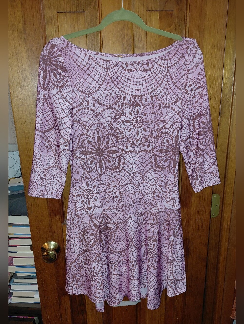 Free People Relish Mini Dress In Lilac Floral Combo - Picture 5 of 8